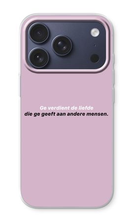 Ge verdient de liefde