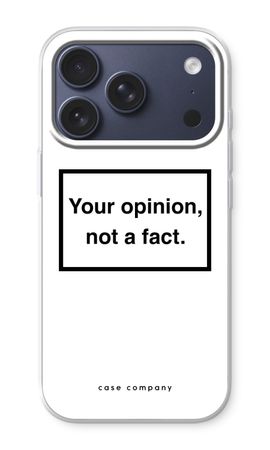 Your opinion