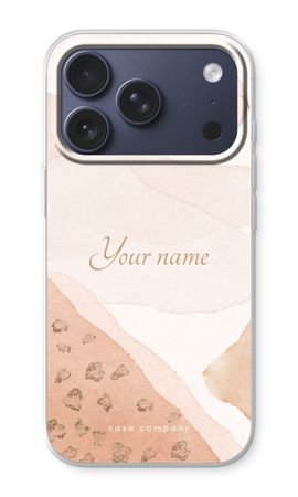 Gold Spots Namecase - Blush