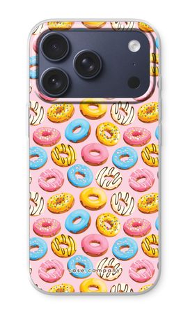 Rosafarbene Donuts