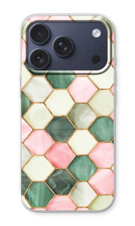 Hexagons in stained glass
