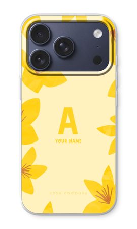 Sunny Blooms Monogram