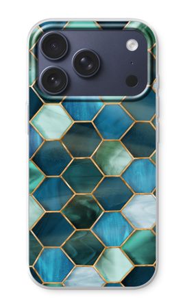 Hexagons in stained glass