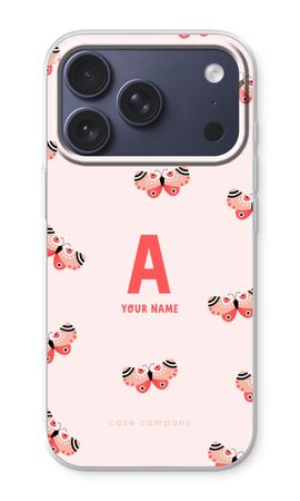 Rosy Butterflies Monogram