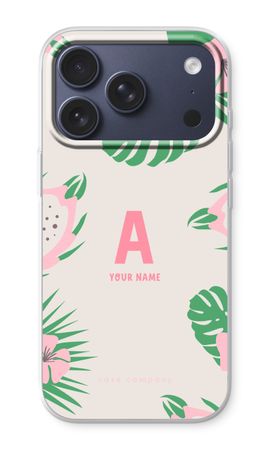 Jungle Blossom Monogram