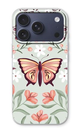 Butterfly in a floral world