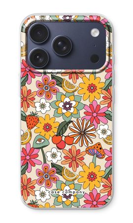 Retro Flowers N°2 - Yellow