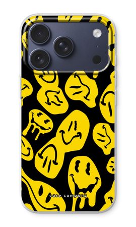 Melting smiley - Yellow
