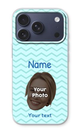 Personalisiertes Gesicht - Streifendesign