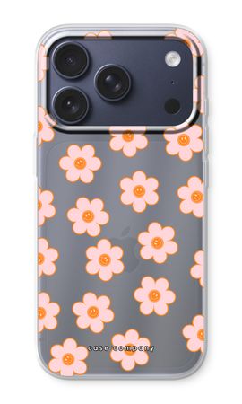 Pink Smiley Flower