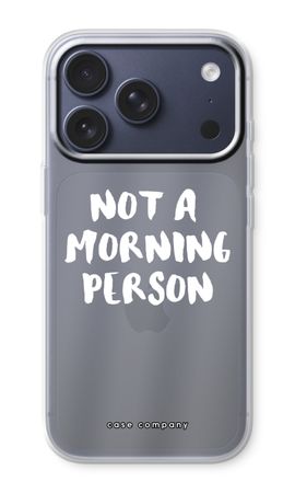 Morning person