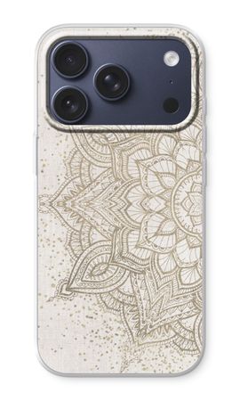 Boho golden mandala