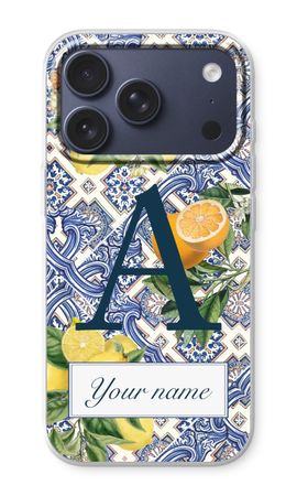 Monogram Blue tiles