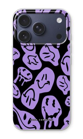 Melting Smiley - Purple