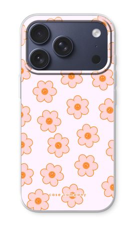Pink Smiley Flower