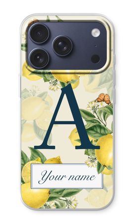 Monogram Lemons, Oranges of Peaches