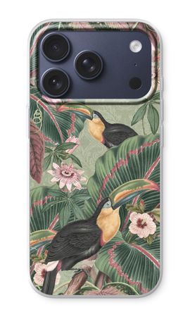 Tropical jungle toucan