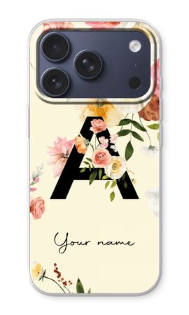 Flirty Flowers Monogram