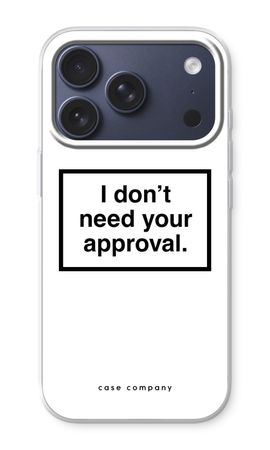 Don't need approval
