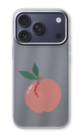 Stitched Peach
