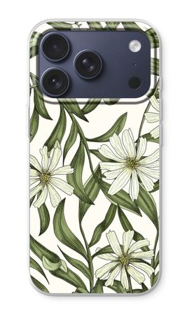 White flower pattern