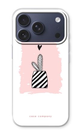 Black and white cactus