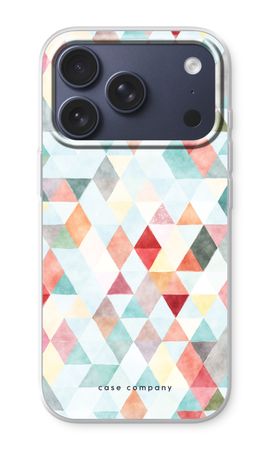 Coloured triangles pastel