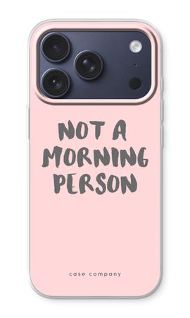 Morning person