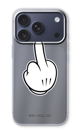 Middle finger black