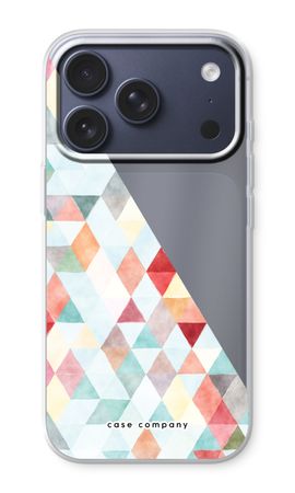 Coloured triangles pastel