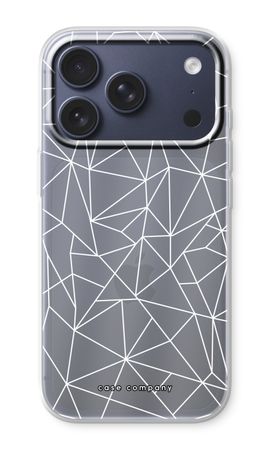 Geometric lines white