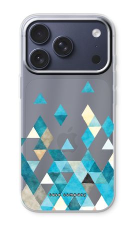Coloured triangles blue