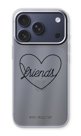 Friends heart black