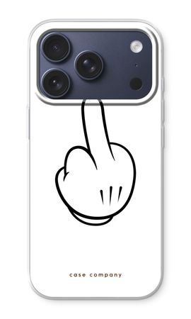 Middle finger white