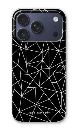 Geometric lines white