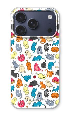 Colourful cats