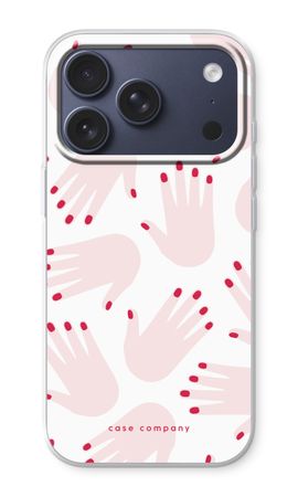 Hands pink