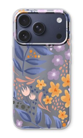 Flowers with blue leaves