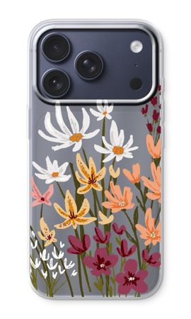 Painted wildflowers