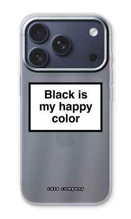 Black is my happy color