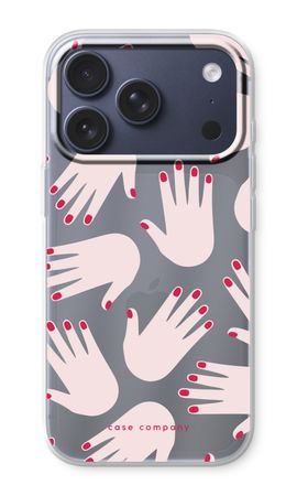 Hands pink
