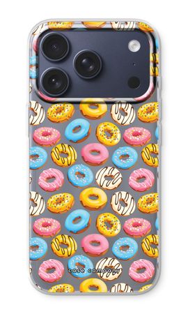 Rosafarbene Donuts