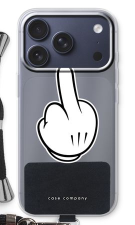 Middle finger white