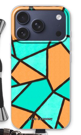 Stained glass - Orange