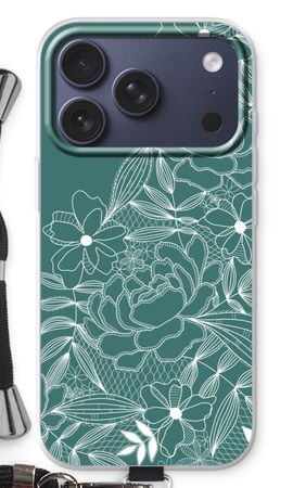 Flowers in lace