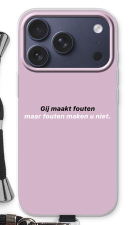 Fouten maken u niet