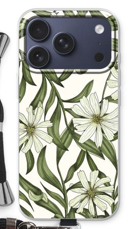 White flower pattern