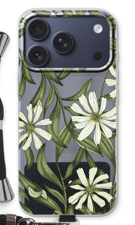 White flower pattern
