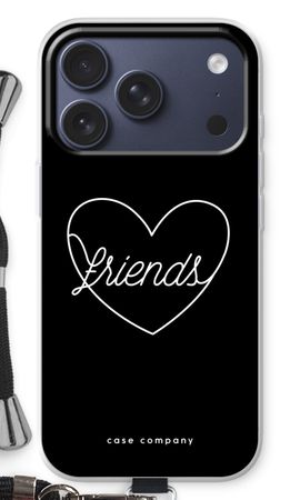 Friends heart black