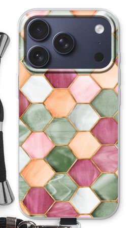 Hexagons in stained glass